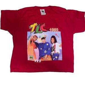 Vintage cross colour TLC shirt